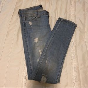 Flying Monkey Distressed Denim Jeans